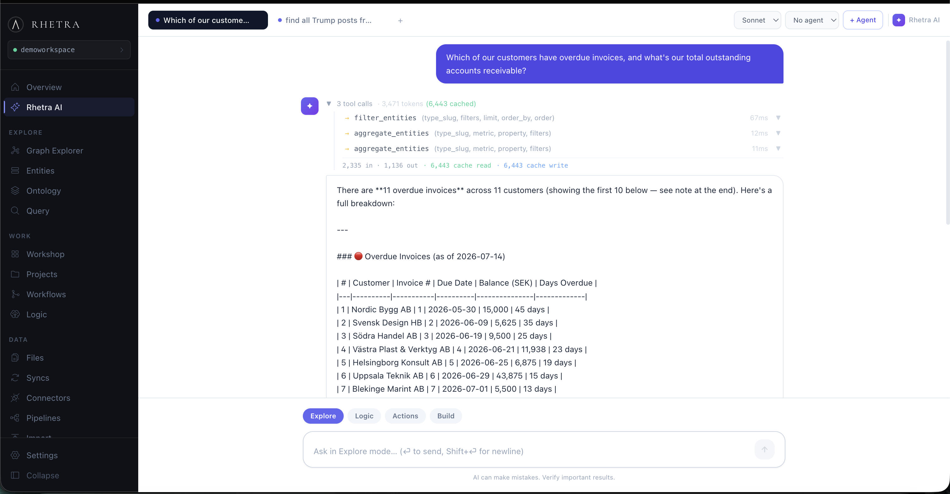 AI chat